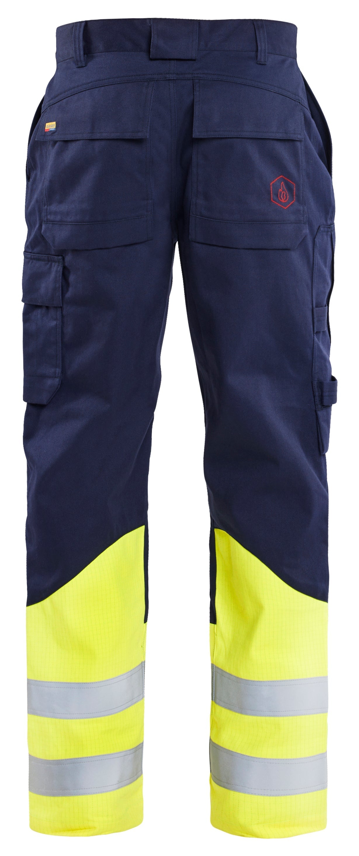 Blaklader FR Hi‑Vis Work Pants with Kneepad, Pockets and Durability