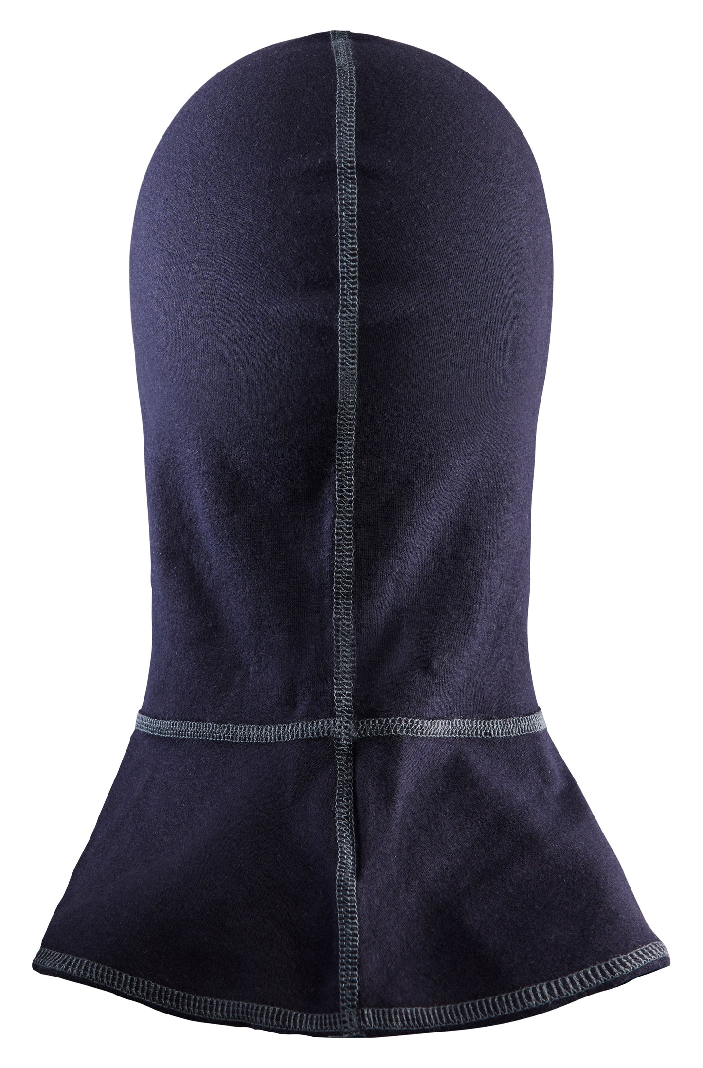 Back view of Blaklader FR Balaclava & Neck Warmer in Navy Blue