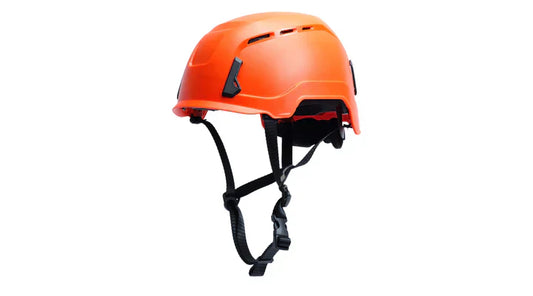 Orange SL T2 Vented Safety Helmet