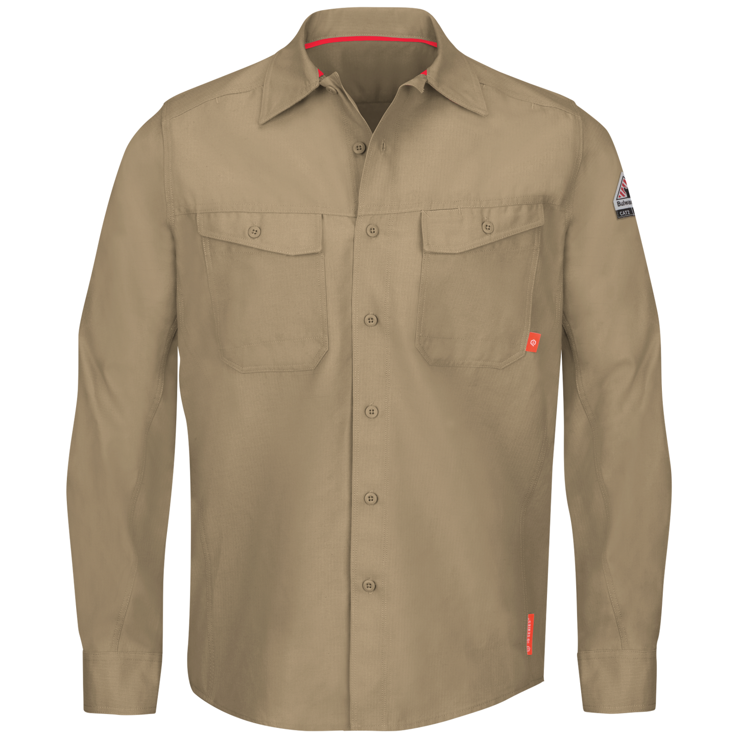 Beige Bulwark FR Work Shirt