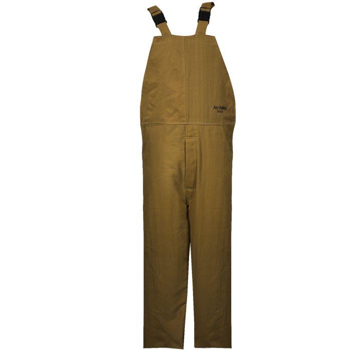 Bib Overalls - Fire and Arc Flash Resistant, Adjustable Quick Disconnect Shoulder Strap