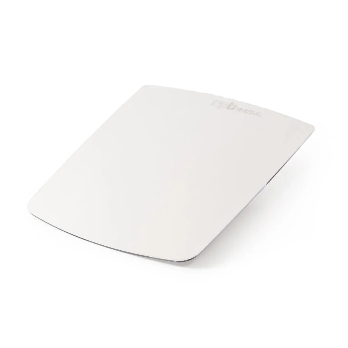 clear lens on a white background