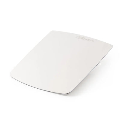 clear lens on a white background