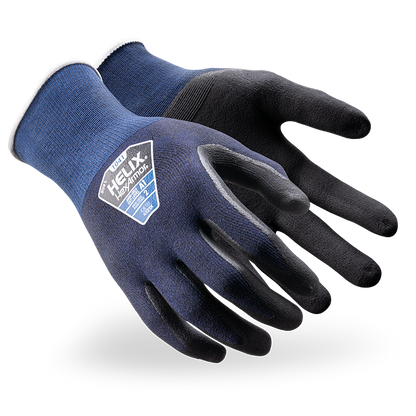 A pair of HexArmor A1 eco-friendly work gloves 