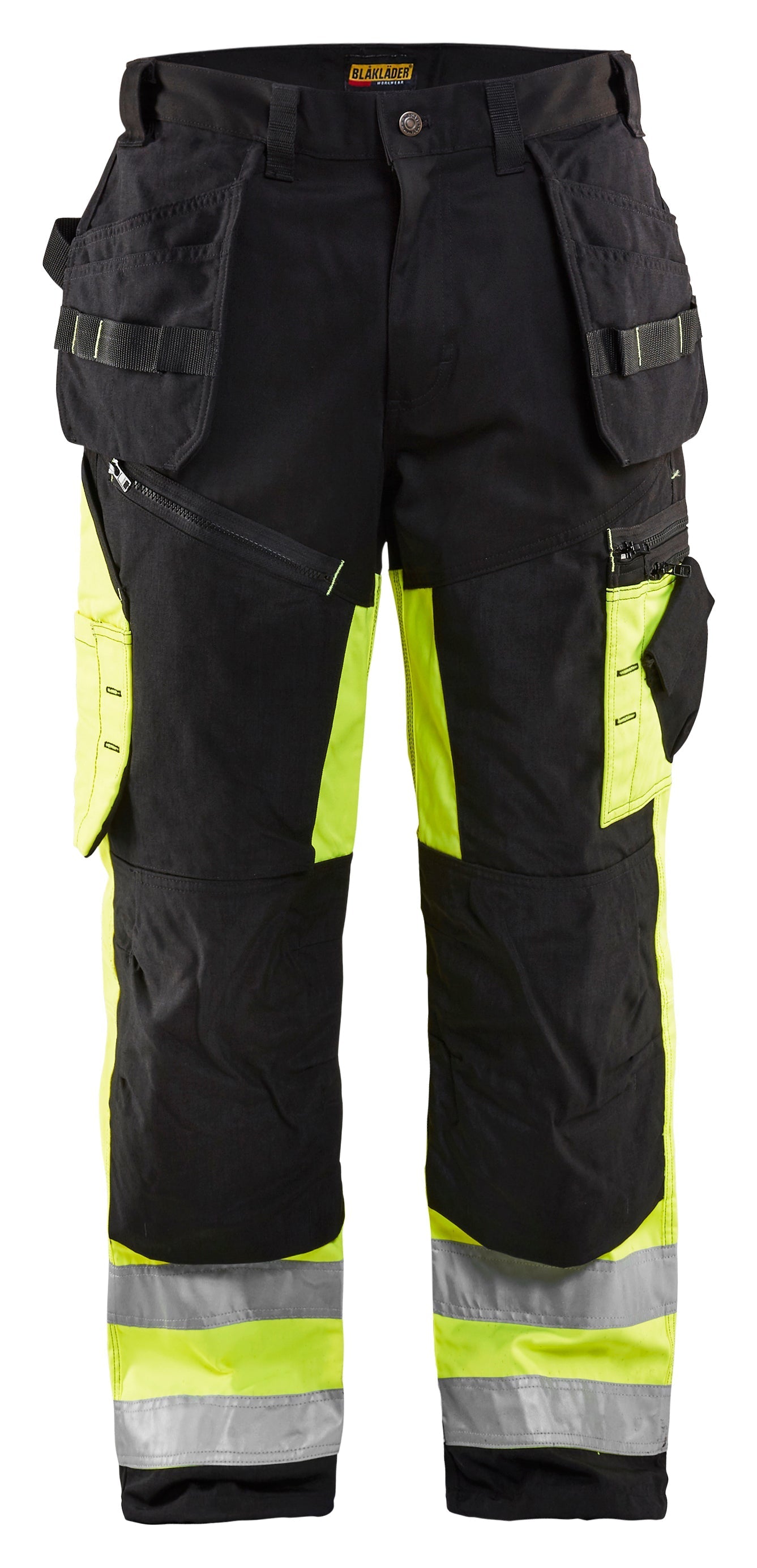 Blaklader Hi‑Vis X1600 construction Work Pants  in black