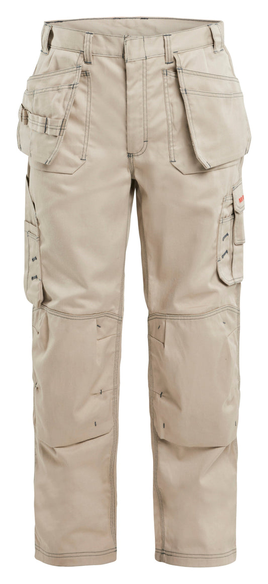 Blaklader FR Work Pants in stone color