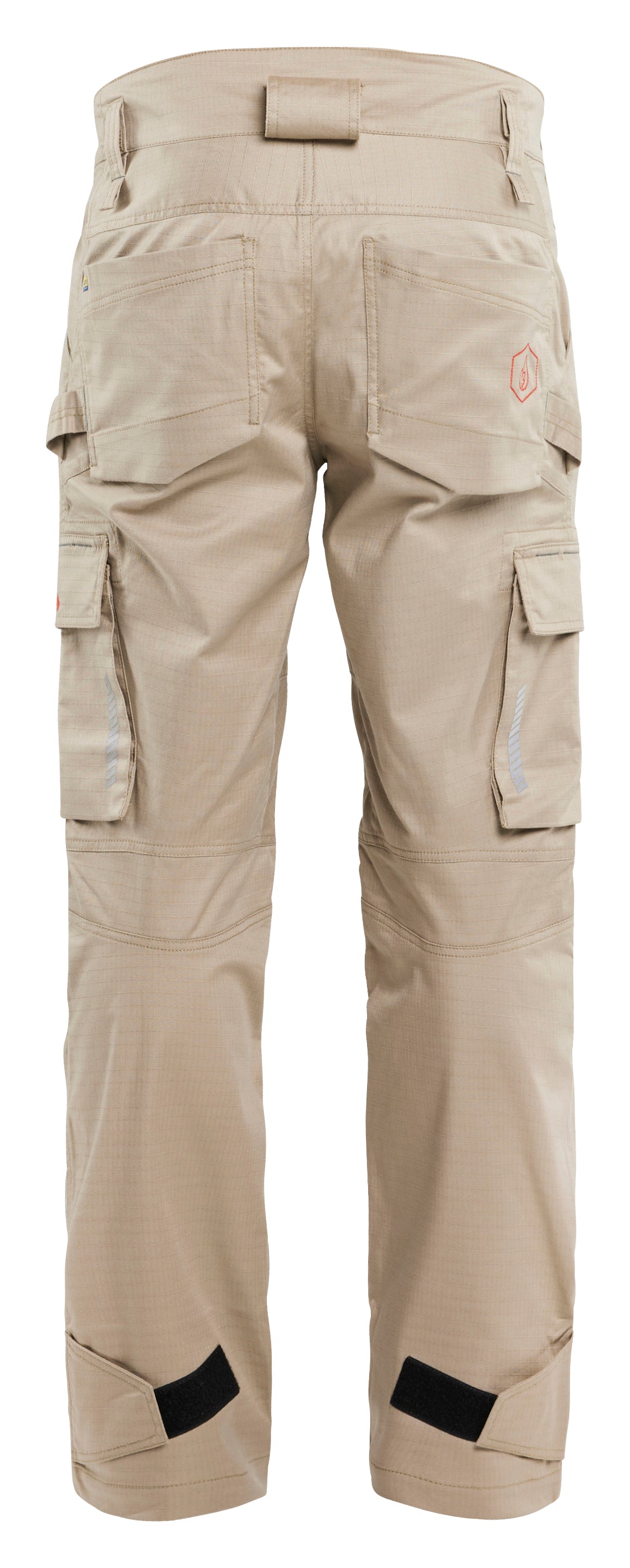 Back view of Blaklader FR Stretch Pant in stone
