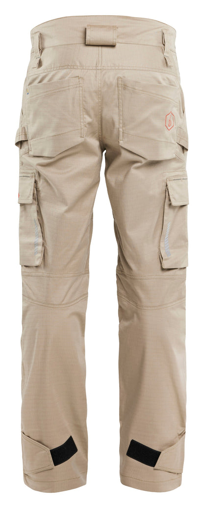 Back view of Blaklader FR Stretch Pant in stone