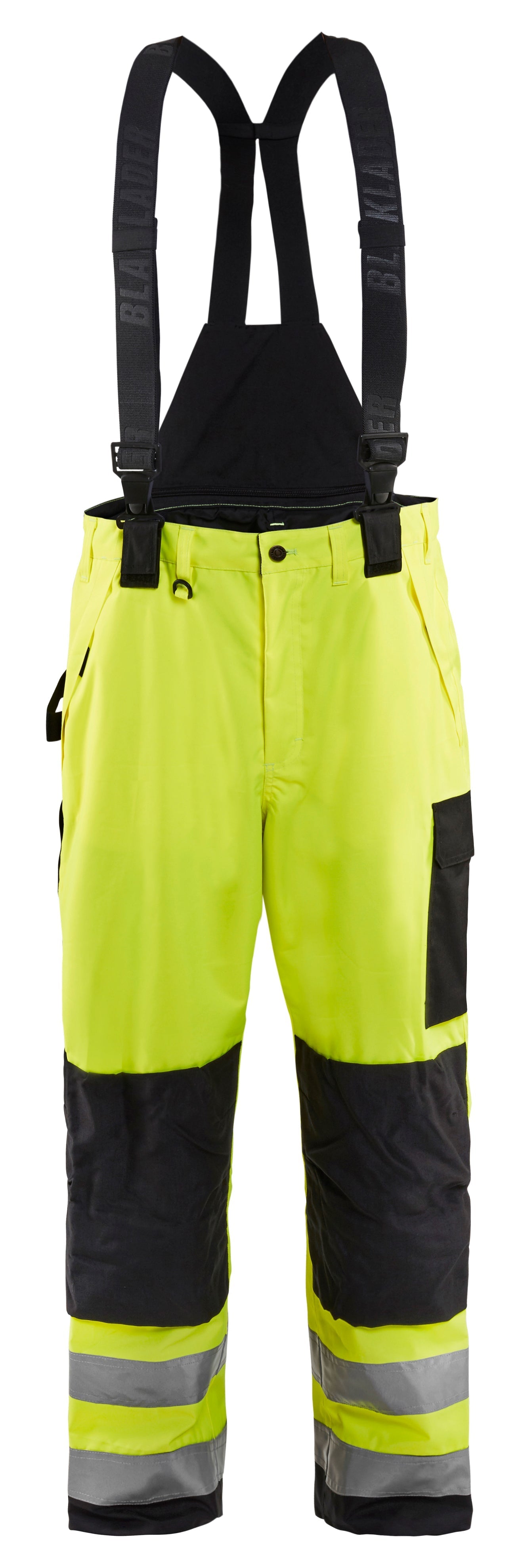 Blaklader Hi‑Vis Rain Pants in yellow