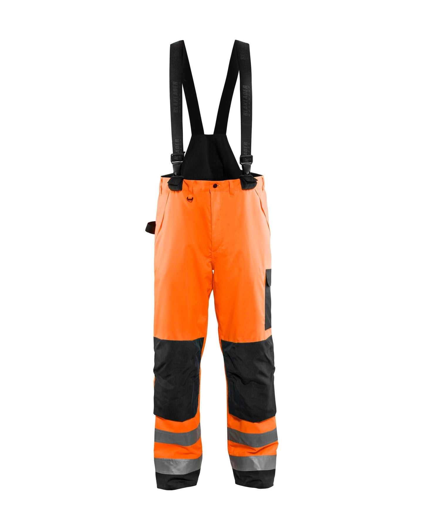 Blaklader Hi‑Vis Rain Pants in orange