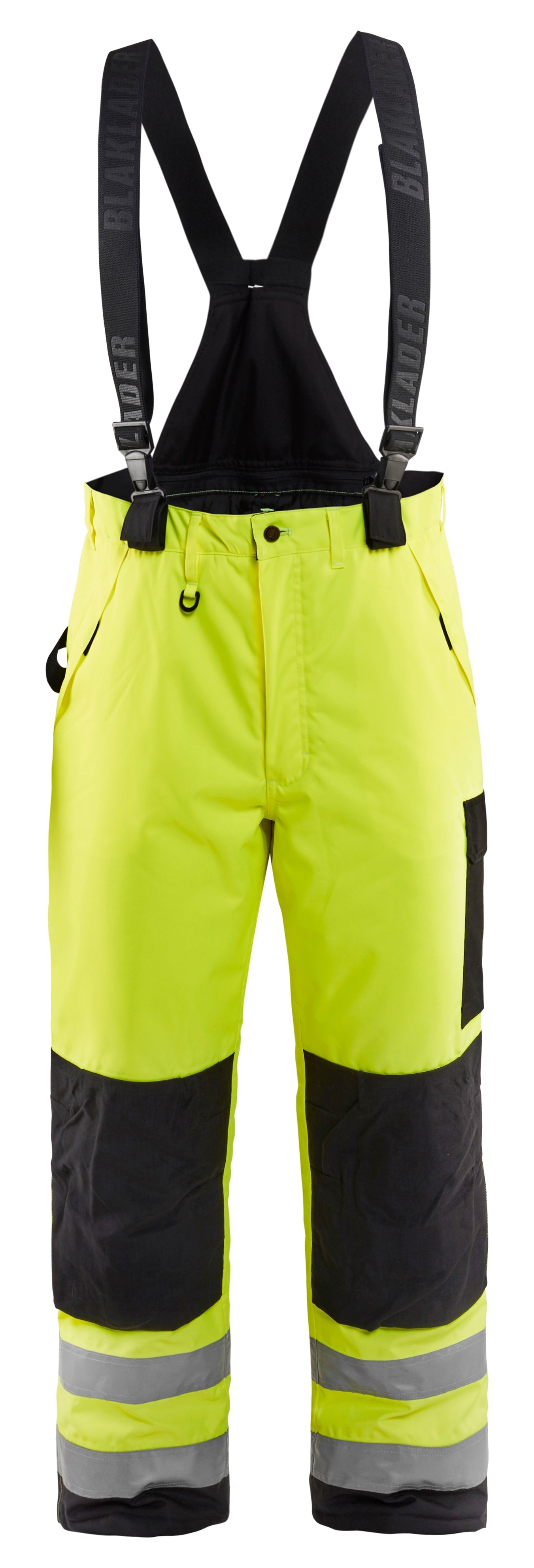 Blaklader Hi‑Vis Lined Shell Pants with CORDURA Knees