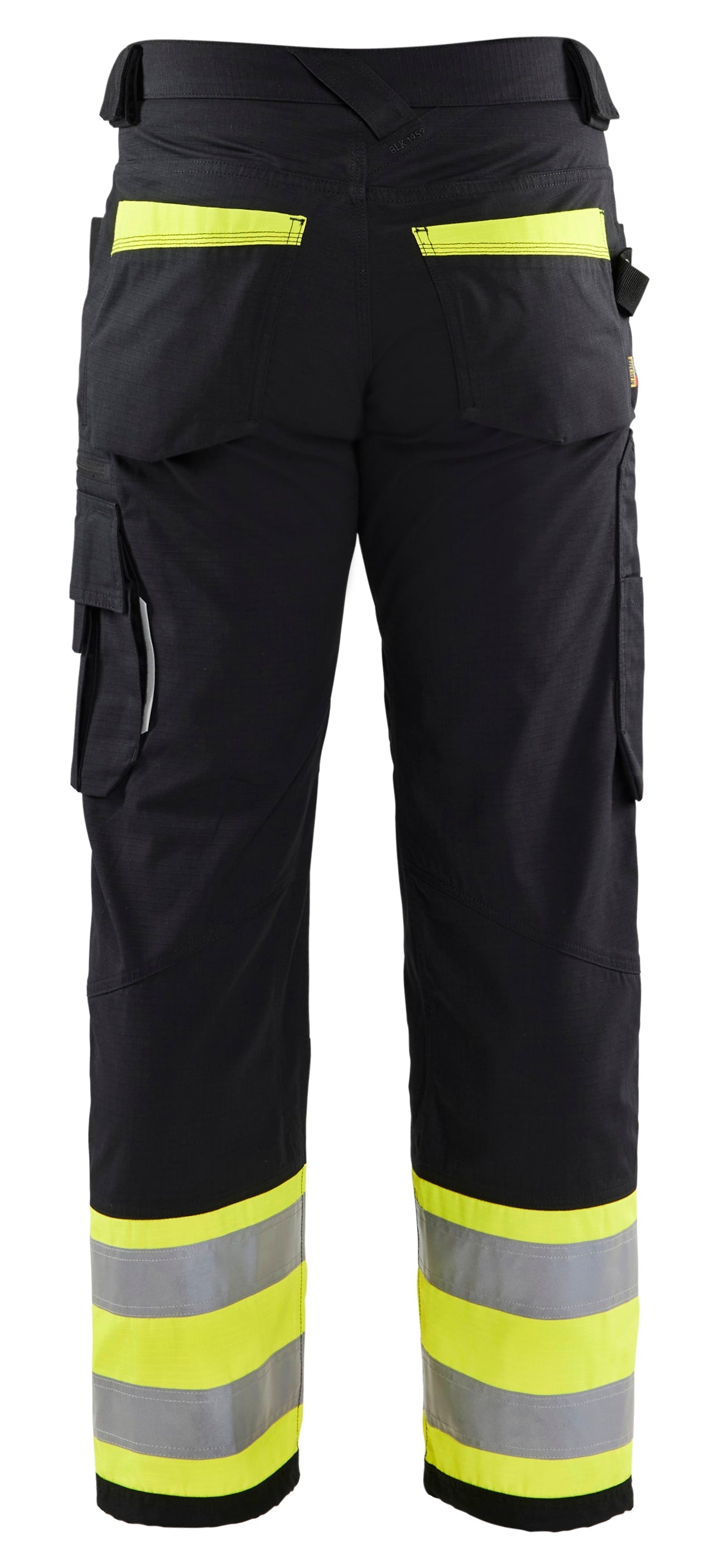 Backview of Blaklader Hi‑Vis Ripstop Work Pants 