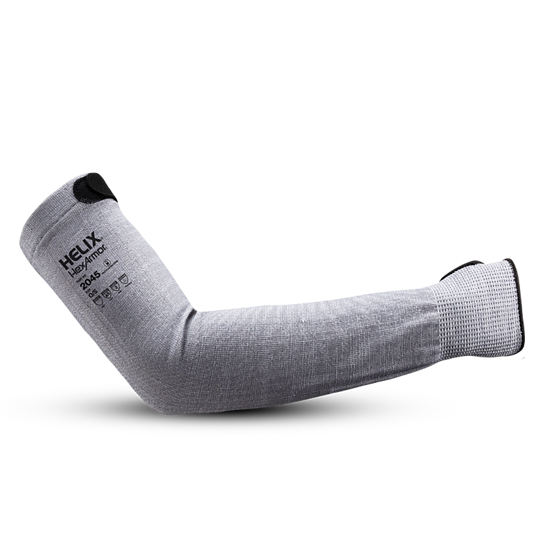 HexArmor A5 Cut Resistant Arm Sleeve in grey color