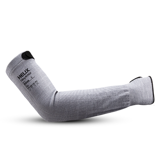 HexArmor A5 Cut Resistant Arm Sleeve in grey color