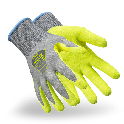 A pair of HexArmor A6 Cut resistant gloves