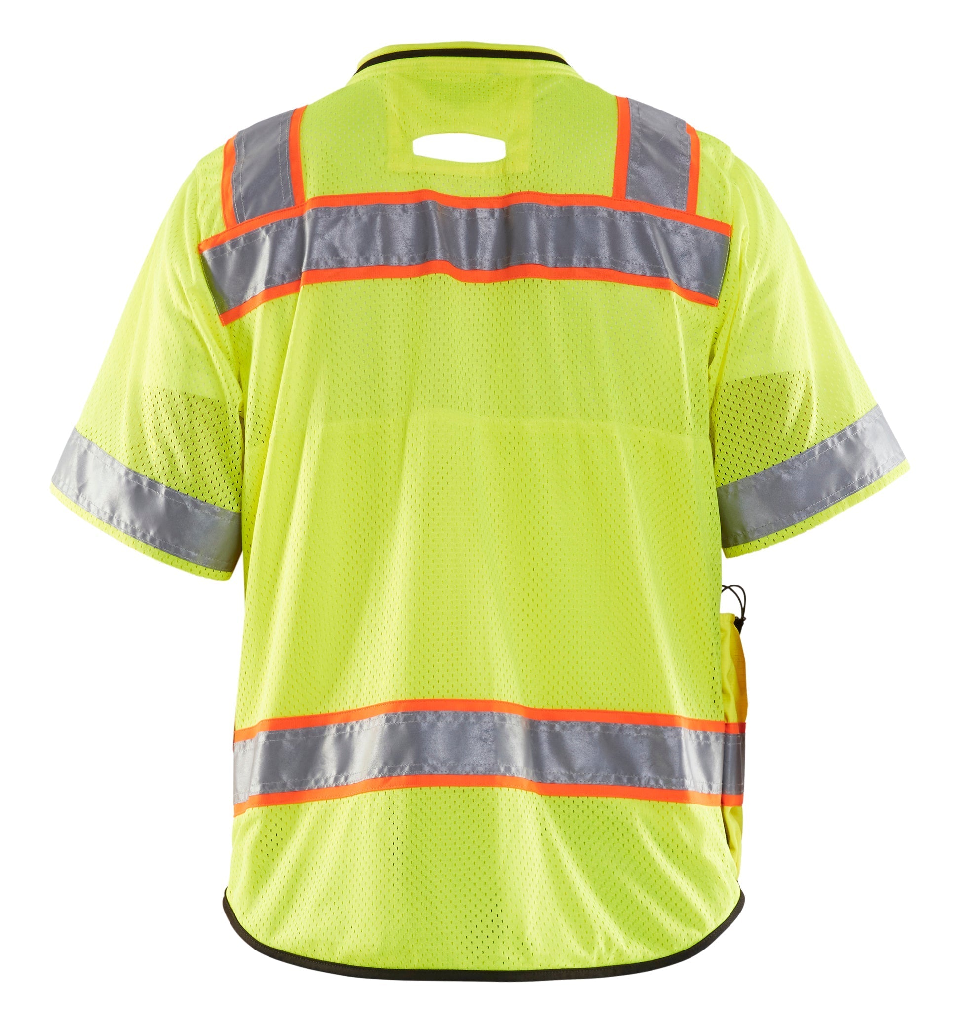 Backview of Blaklader Hi-Vis Vest with Sleeves