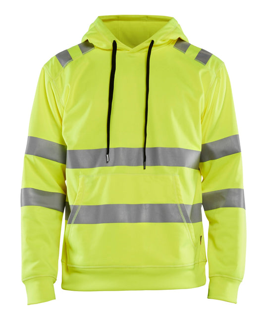 Blaklader Hi‑Vis Hooded Sweatshirt in yellow