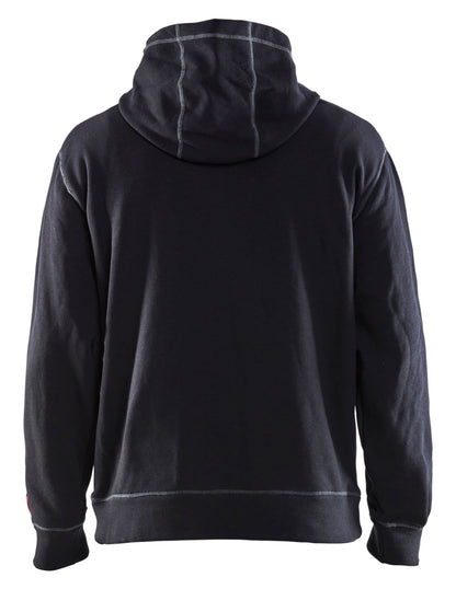 Back view of Blaklader FR Hooded Sweatshirt
