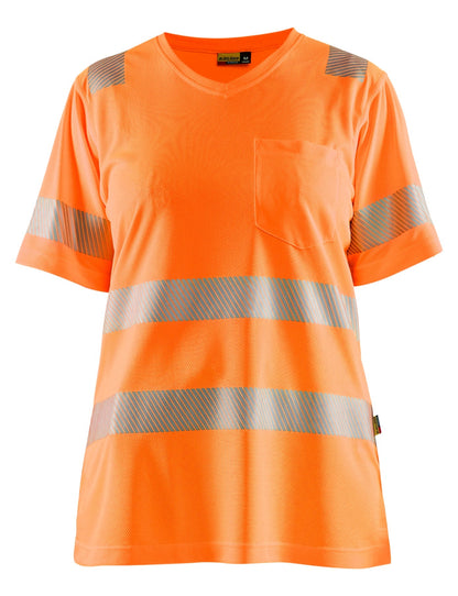  Blacklader hi-vis t-shirt for women in orange color 