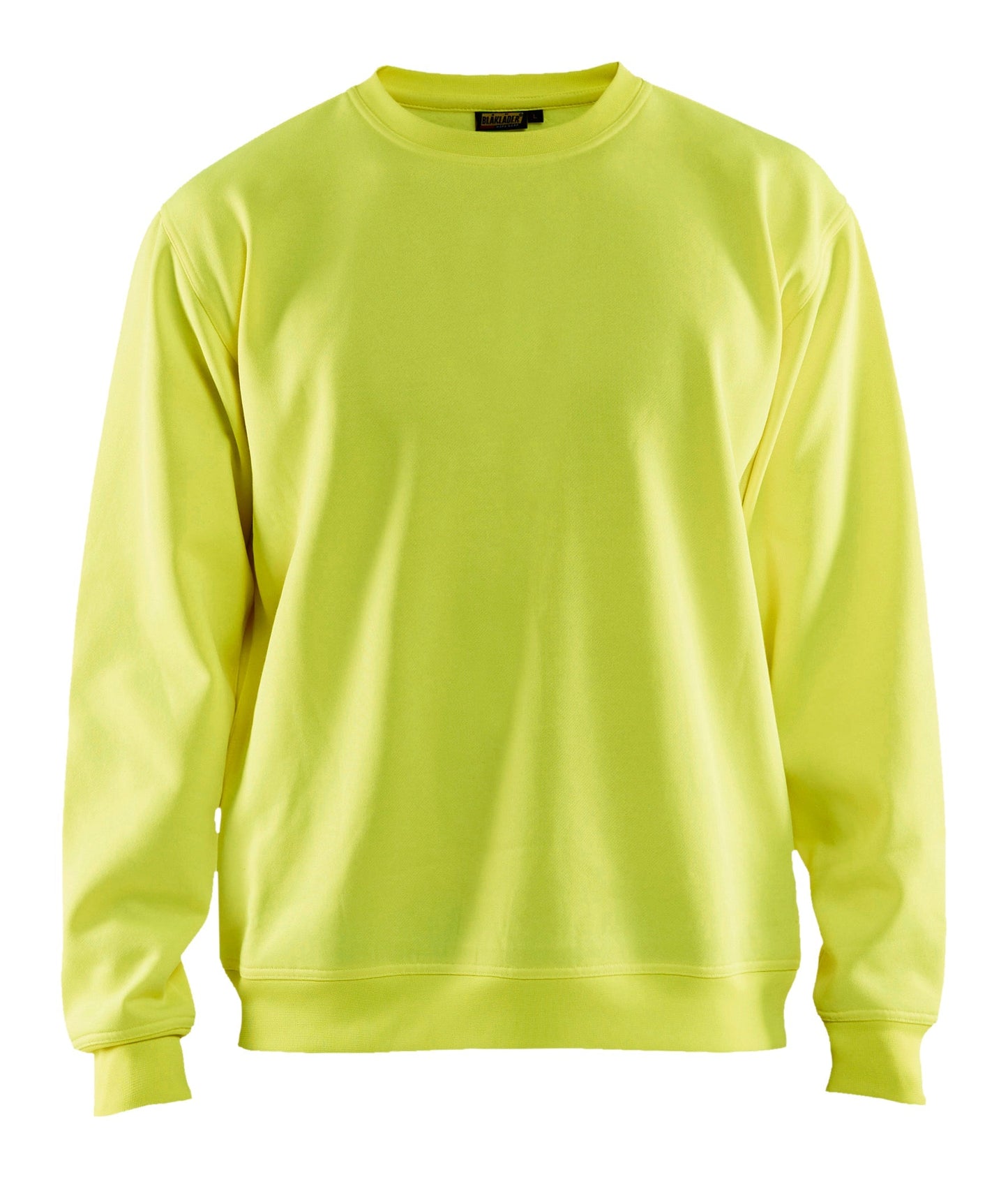 Blaklader Hi‑Vis Crew Sweatshirt in yellow