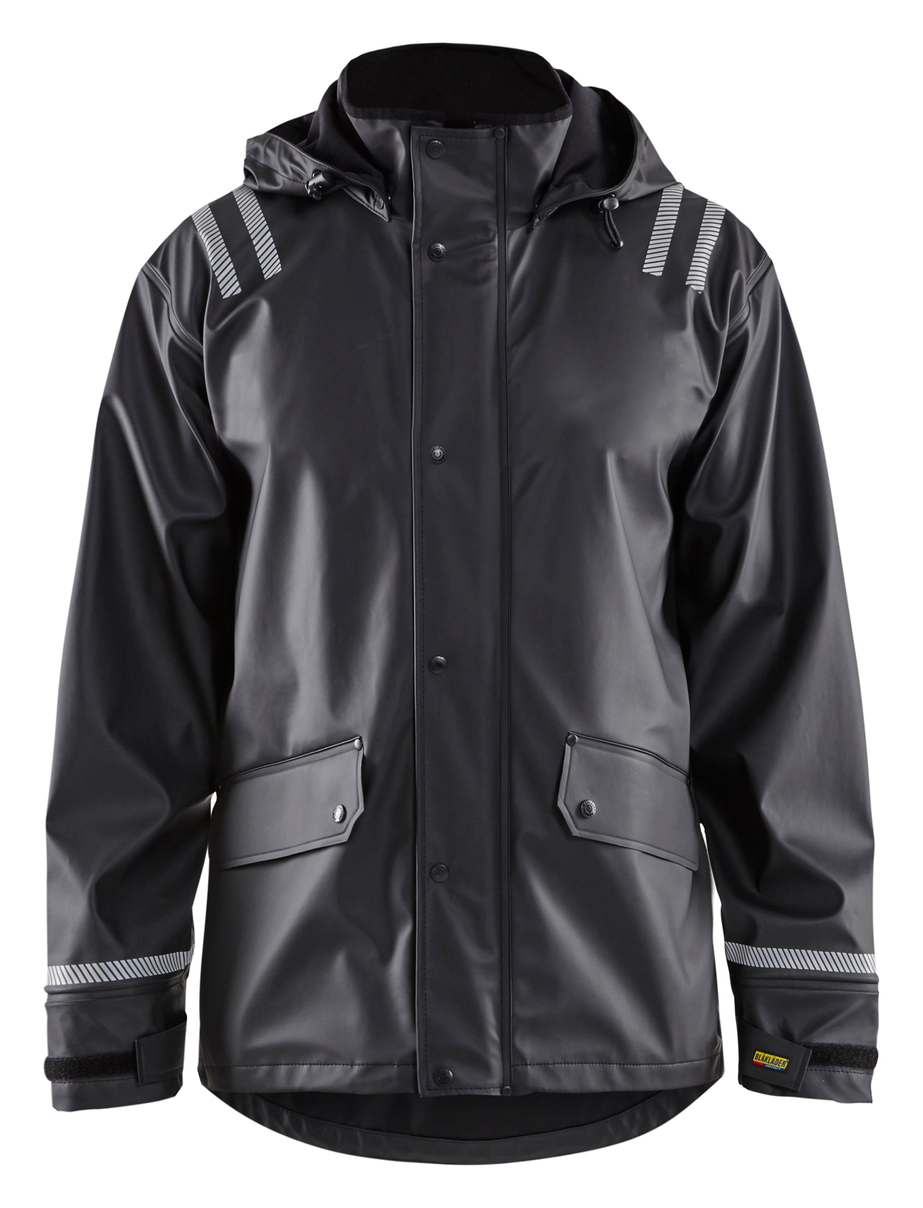 Blaklader hooded rain jacket