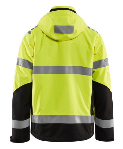 Back view Blaklader Hi‑Vis Air Mesh Work Jacket