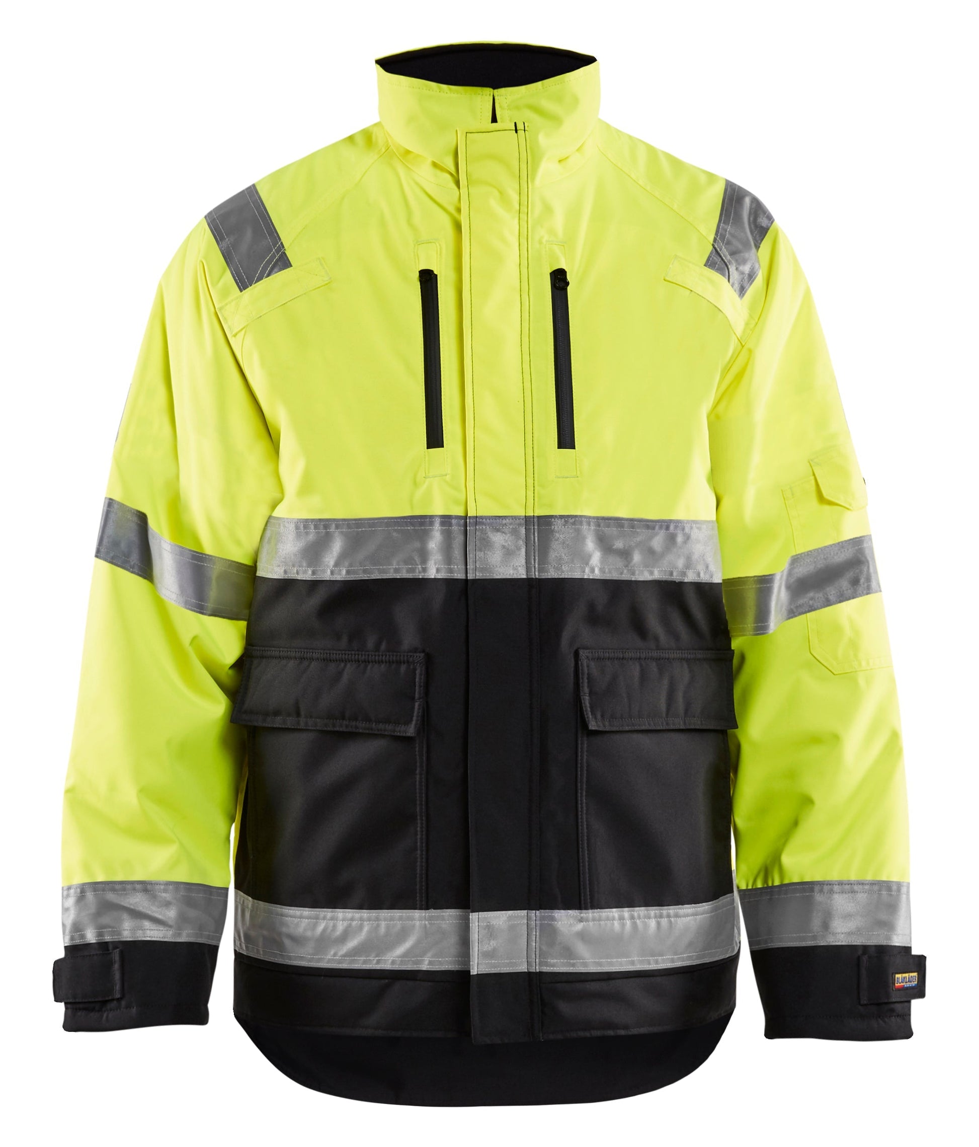 Blaklader Hi‑Vis Waterproof Winter Jacket in yellow