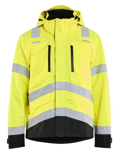 Blaklader Hi‑Vis Waterproof Shell Jacket  in yellow
