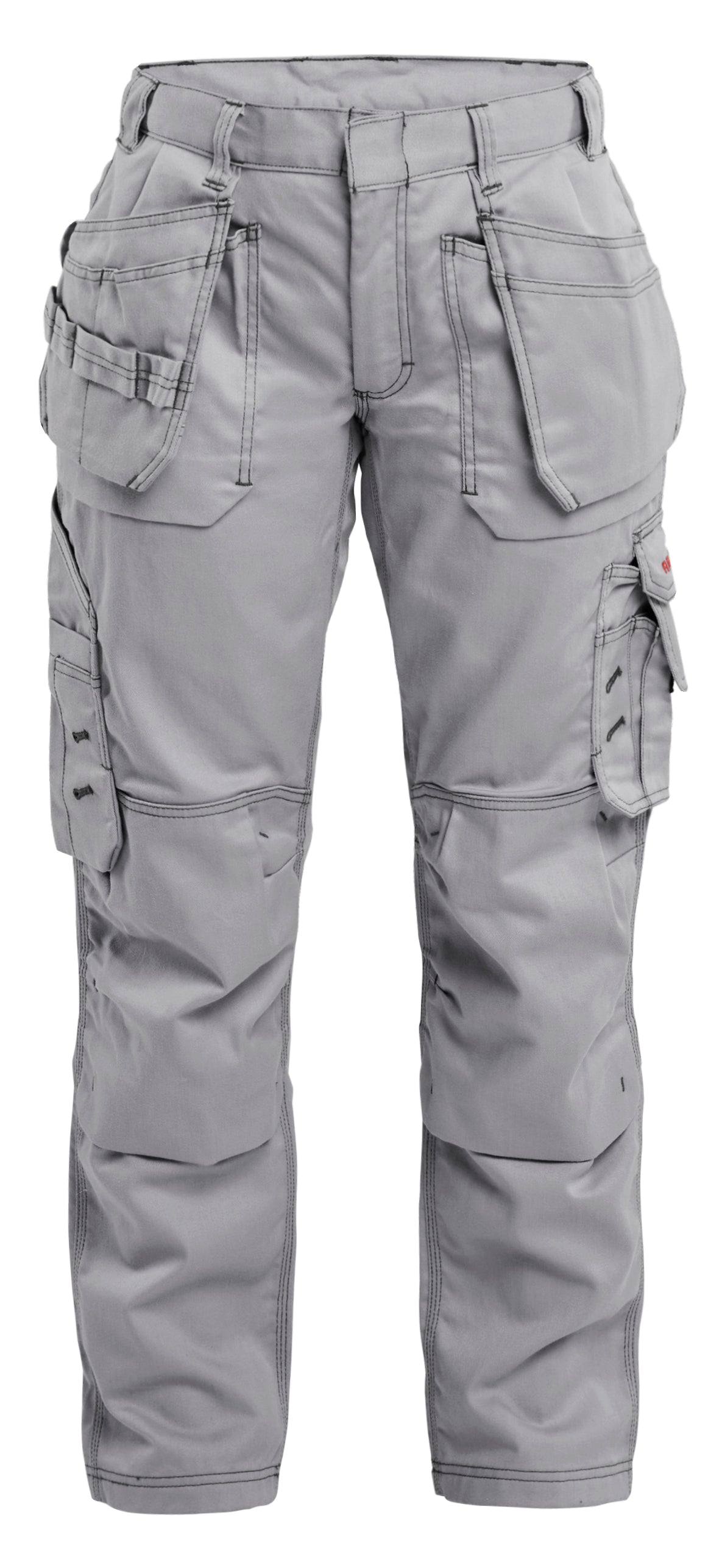 Blaklader women FR work pants in light grey color