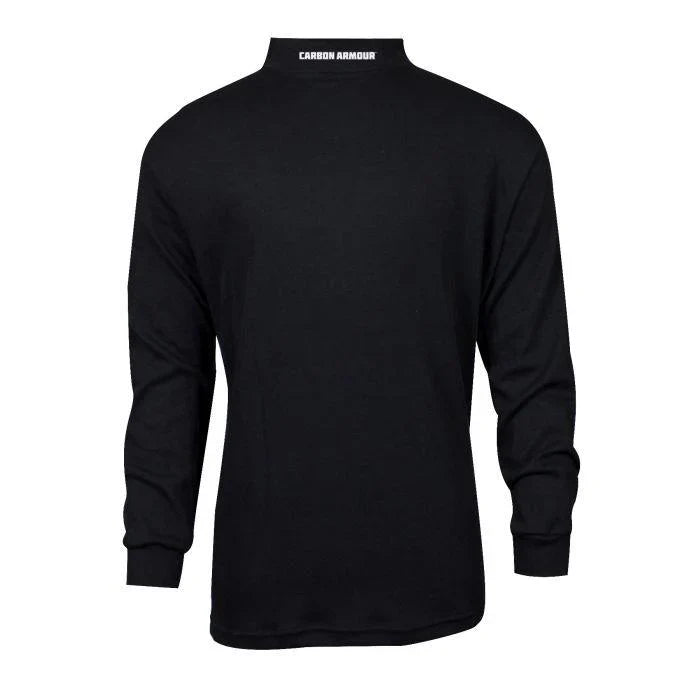 Carbon Armour Long Sleeve Mock Turtleneck Base Layer