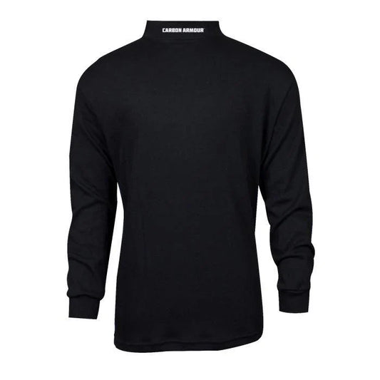Carbon Armour Long Sleeve Mock Turtleneck Base Layer