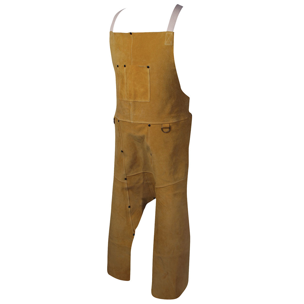 Caiman - 42" Boarhide Leather Welding Split Leg Bib Apron