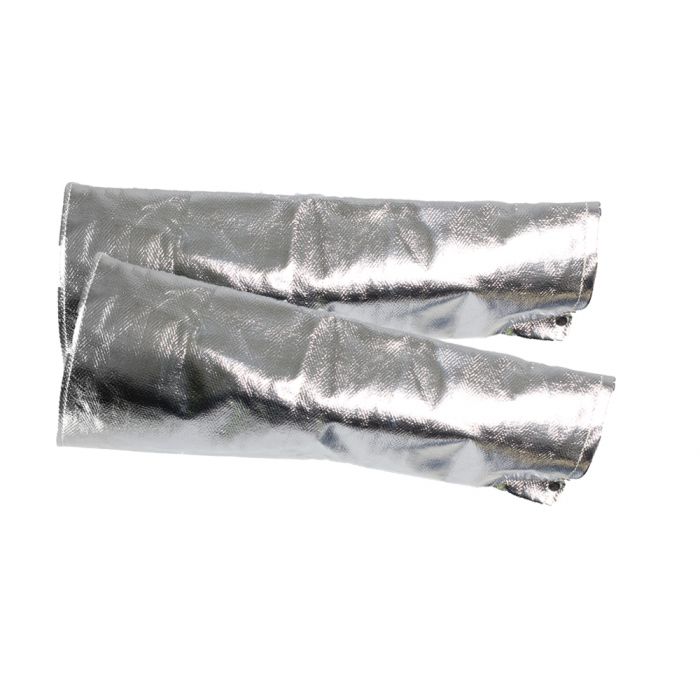 Two silver metallic clutches on a white background