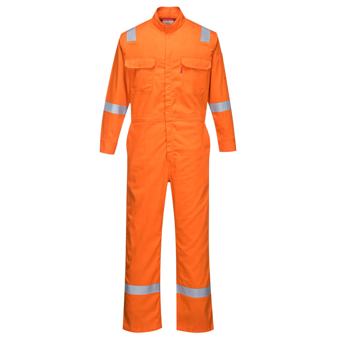 Orange Bizflame - Iona FR with Reflective Tape Coverall