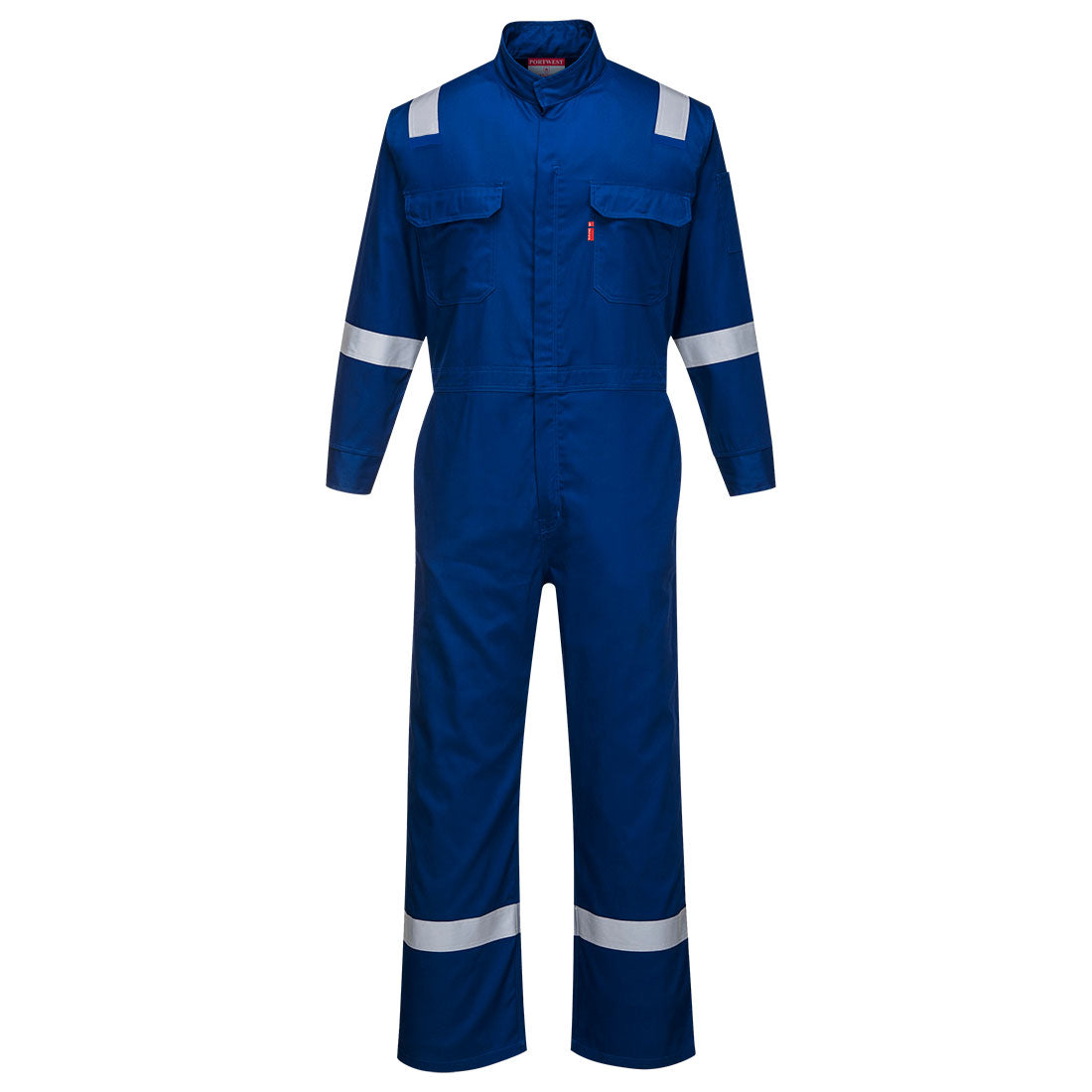 Blue Bizflame - Iona FR with Reflective Tape Coverall