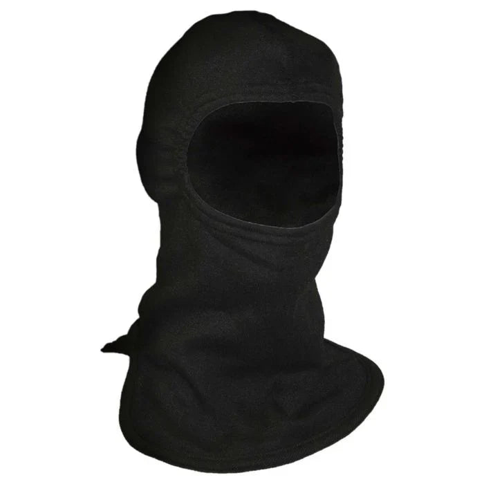 Black balaclava on a white background
