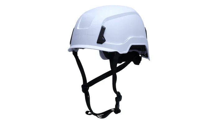 White SL T2 Non-Vented Safety Helmet
