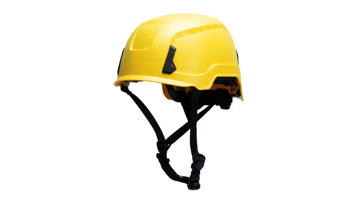 Yellow SL T2 Non-Vented Safety Helmet