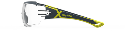 Sideview of HexArmor MX300 Safety Glasses
