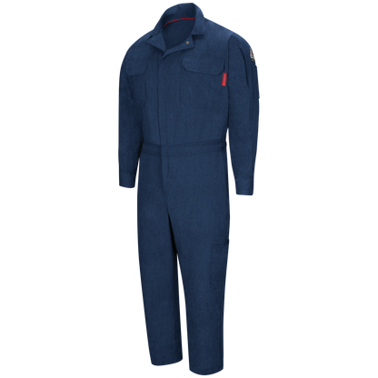 Bulwark men's FR coverall in navy color