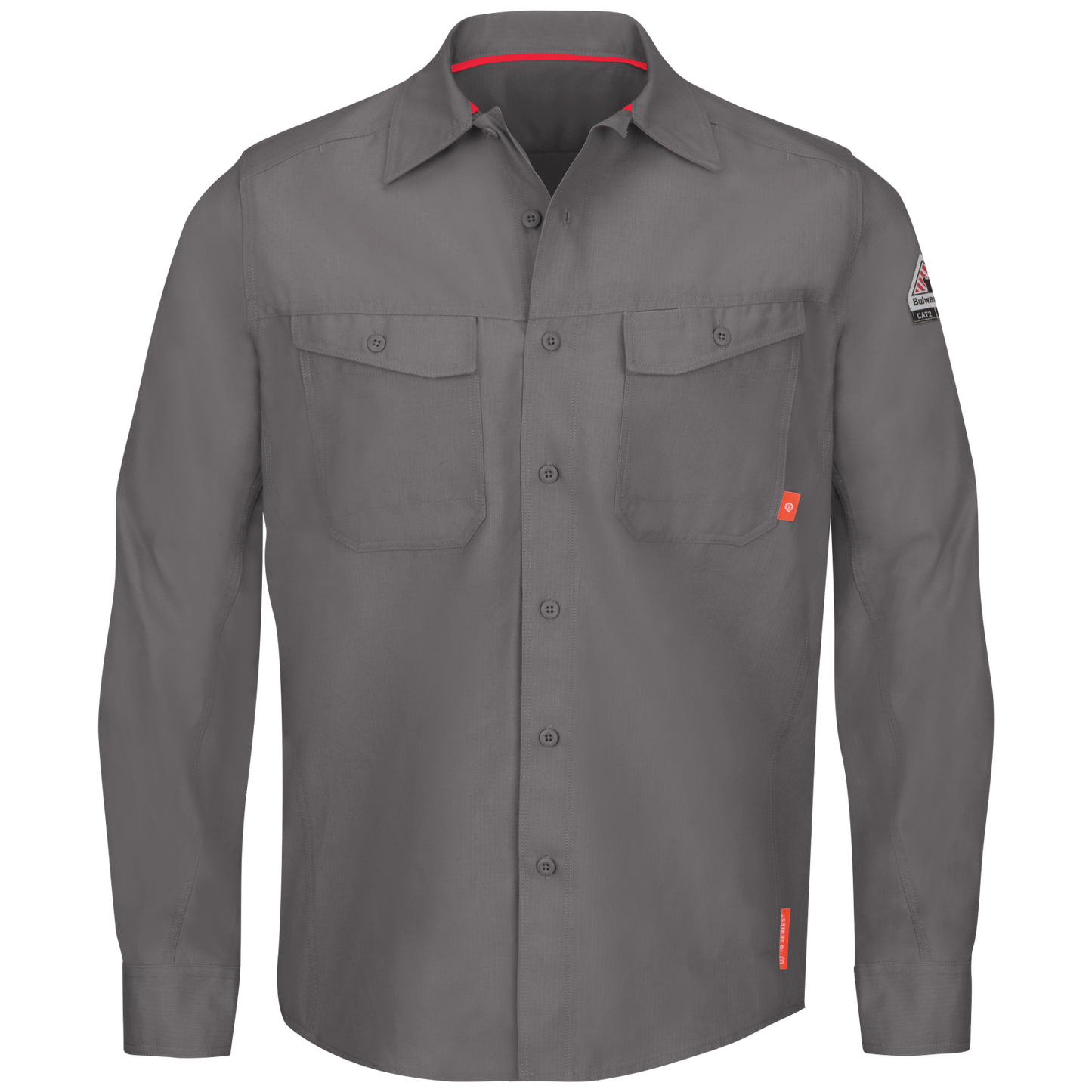 Grey Bulwark FR Work Shirt