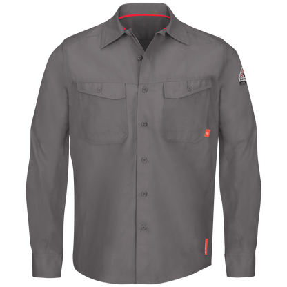 Grey Bulwark FR Work Shirt