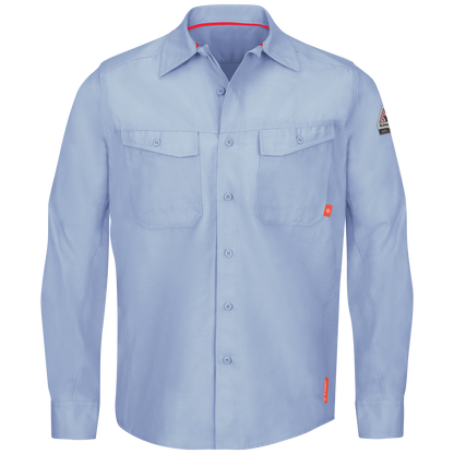 Light blue Bulwark FR Work Shirt