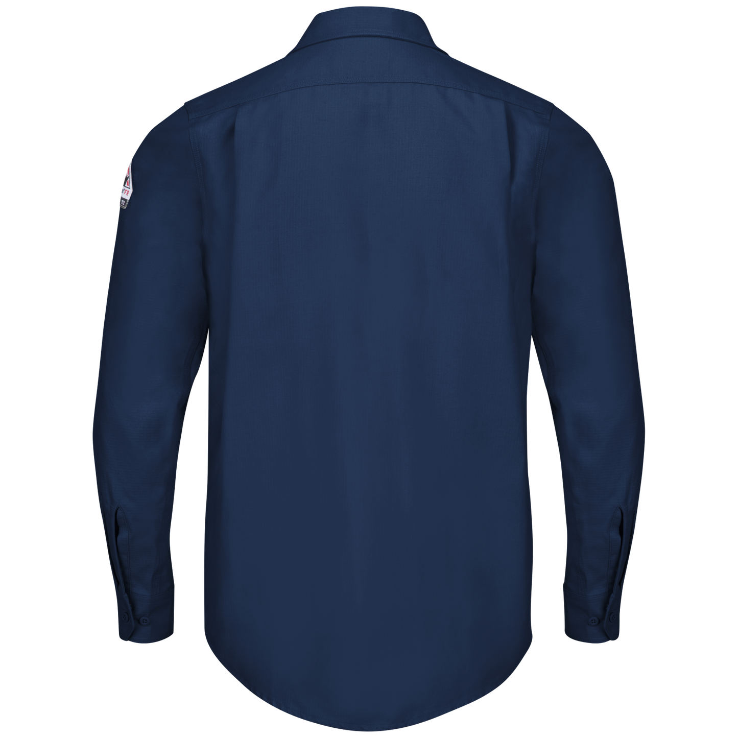 Backview of Bulwark FR Work Shirt