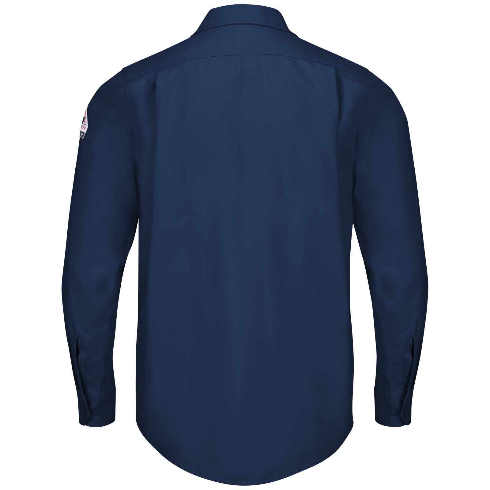 Backview of Bulwark FR Work Shirt