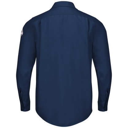 Backview of Bulwark FR Work Shirt