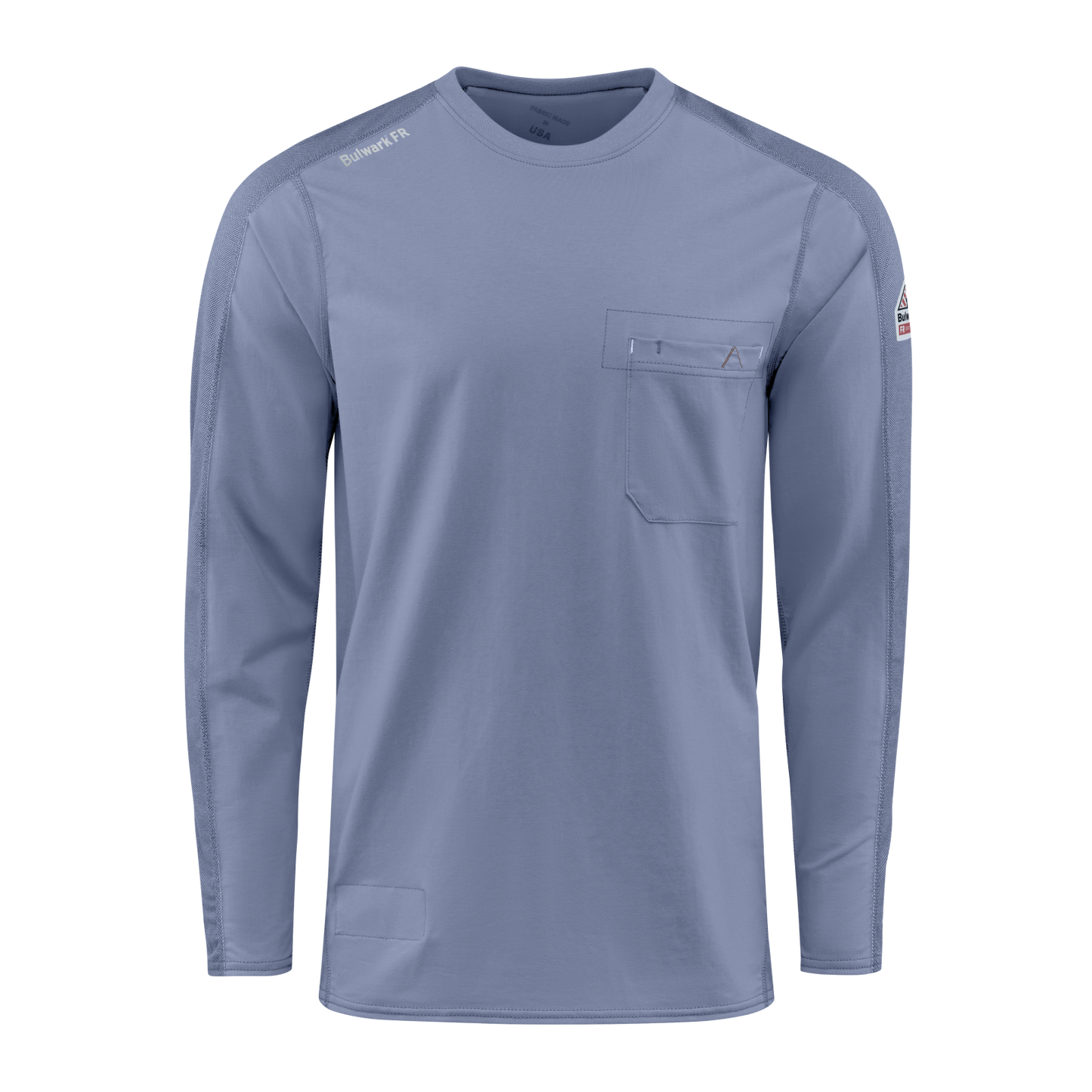 Light blue Bulwark Men’s FR Flex Knit Tee