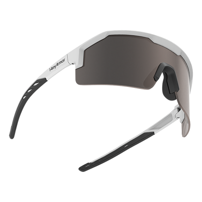 HexArmor Shockwave™ Safety Glasses - Black & White Frame