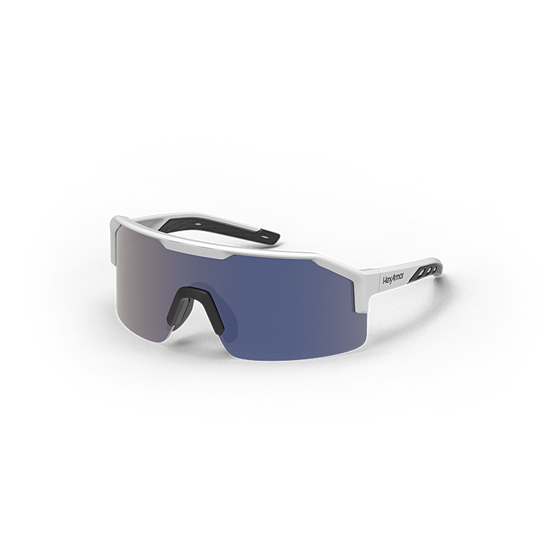 HexArmor Shockwave™ Safety Glasses - Black & White Frame