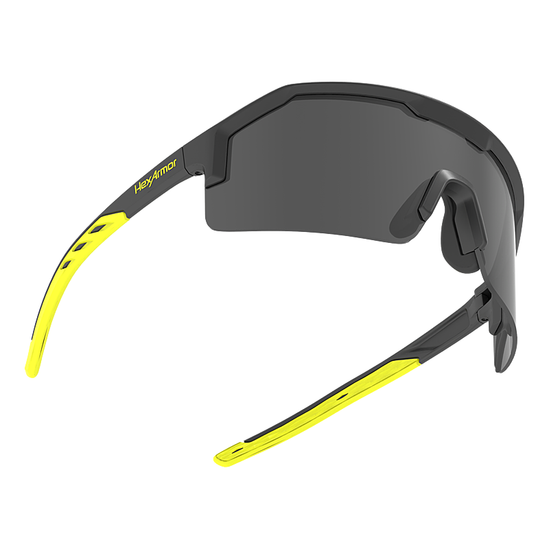 HexArmor Shockwave Safety Glasses - Hi-Vis Frame